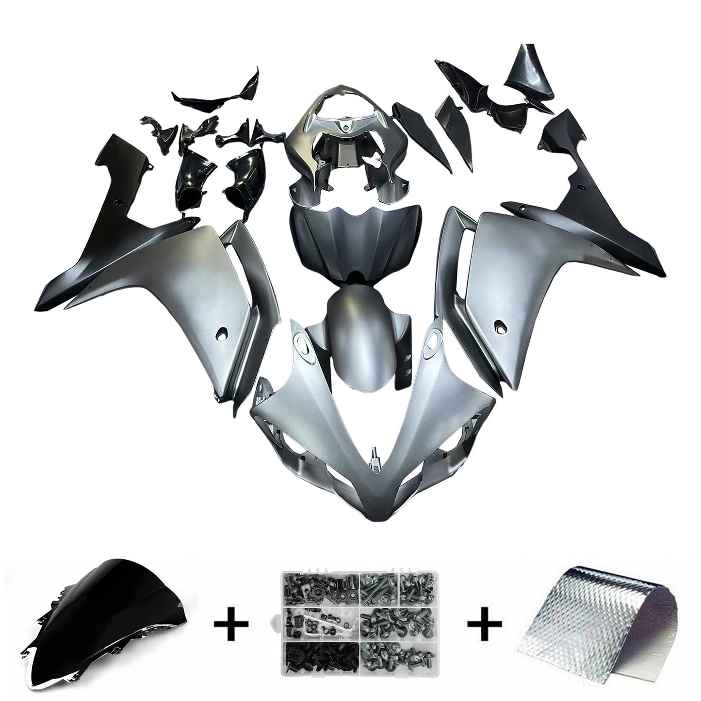 2007-2008 Yamaha YZF 1000 R1 Injection Fairing Kit Bodywork Plastic ABS#144