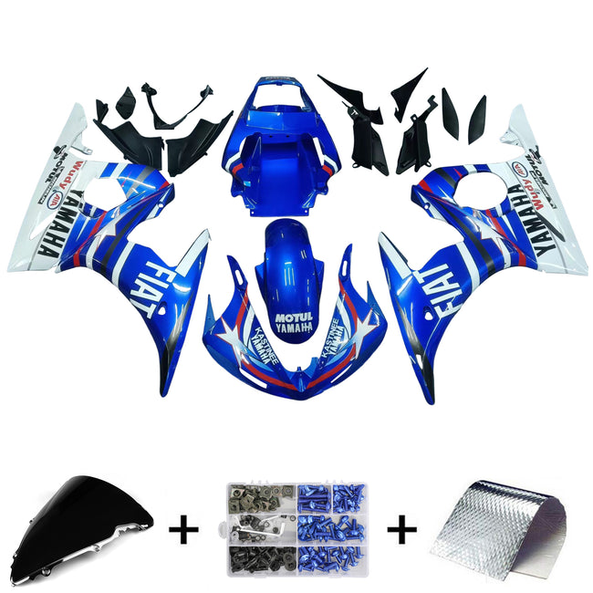 2003-2009 Yamaha YZF 600 R6 R6S Injection Fairing Kit Bodywork Plastic ABS #13