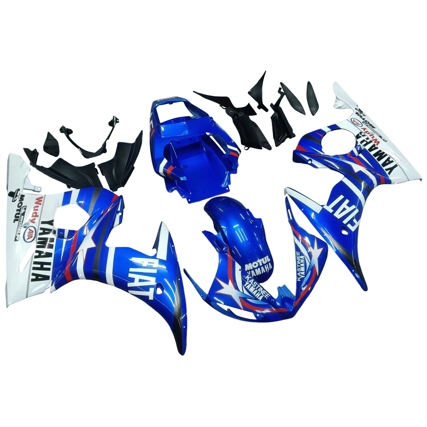 2003-2009 Yamaha YZF 600 R6 R6S Injection Fairing Kit Bodywork Plastic ABS #13