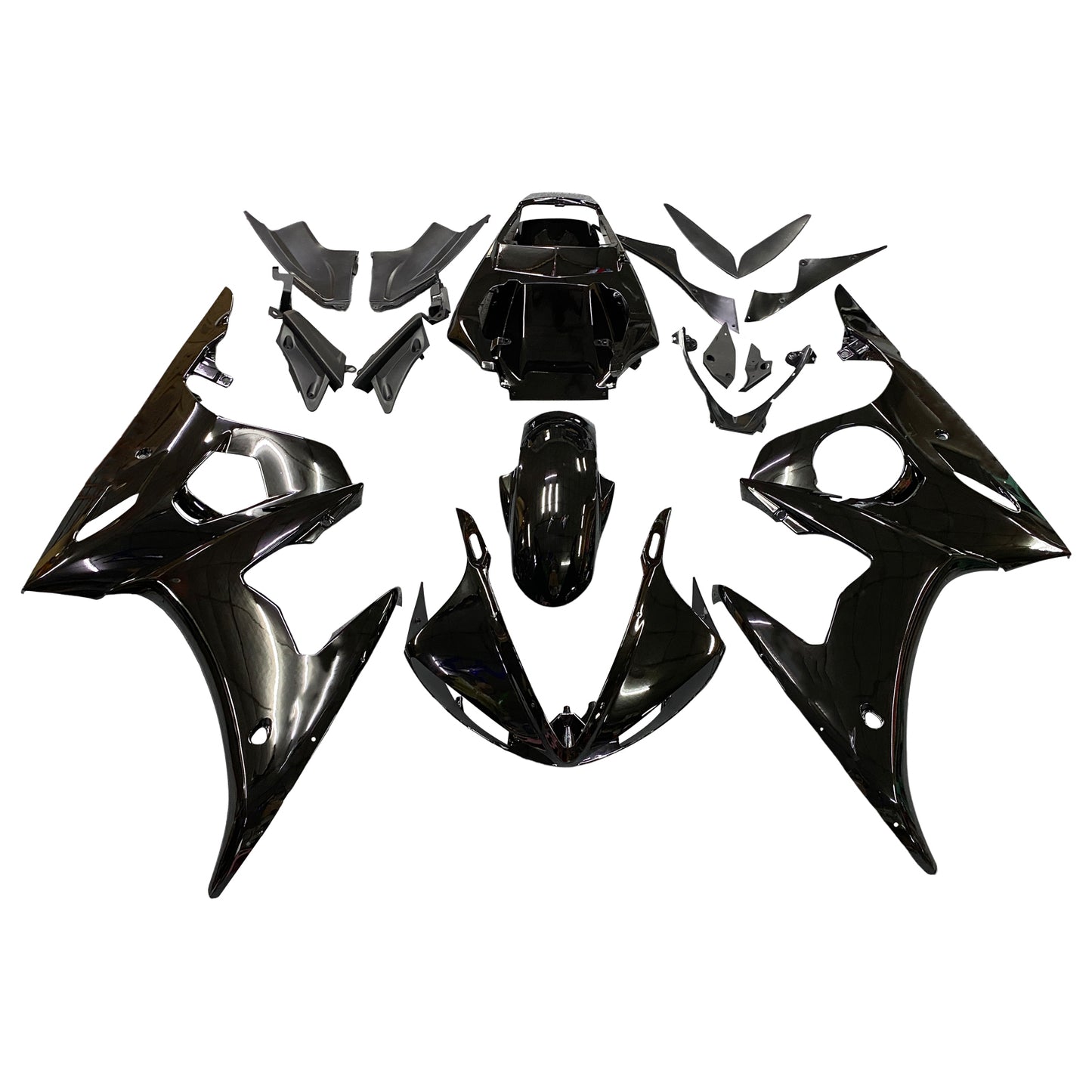 2003-2009 Yamaha YZF 600 R6 R6S Injection Fairing Kit Bodywork Plastic ABS #14
