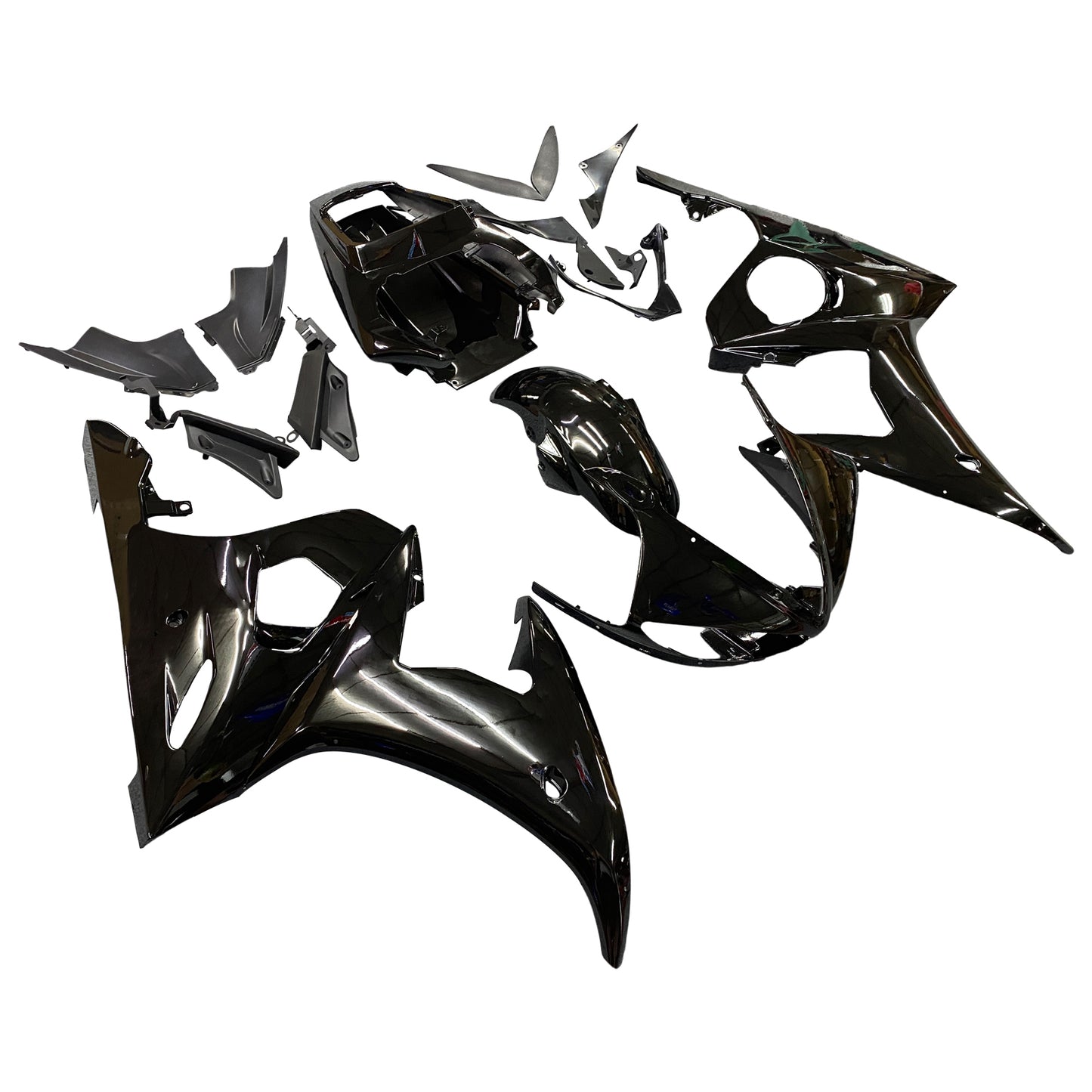 2003-2009 Yamaha YZF 600 R6 R6S Injection Fairing Kit Bodywork Plastic ABS #14