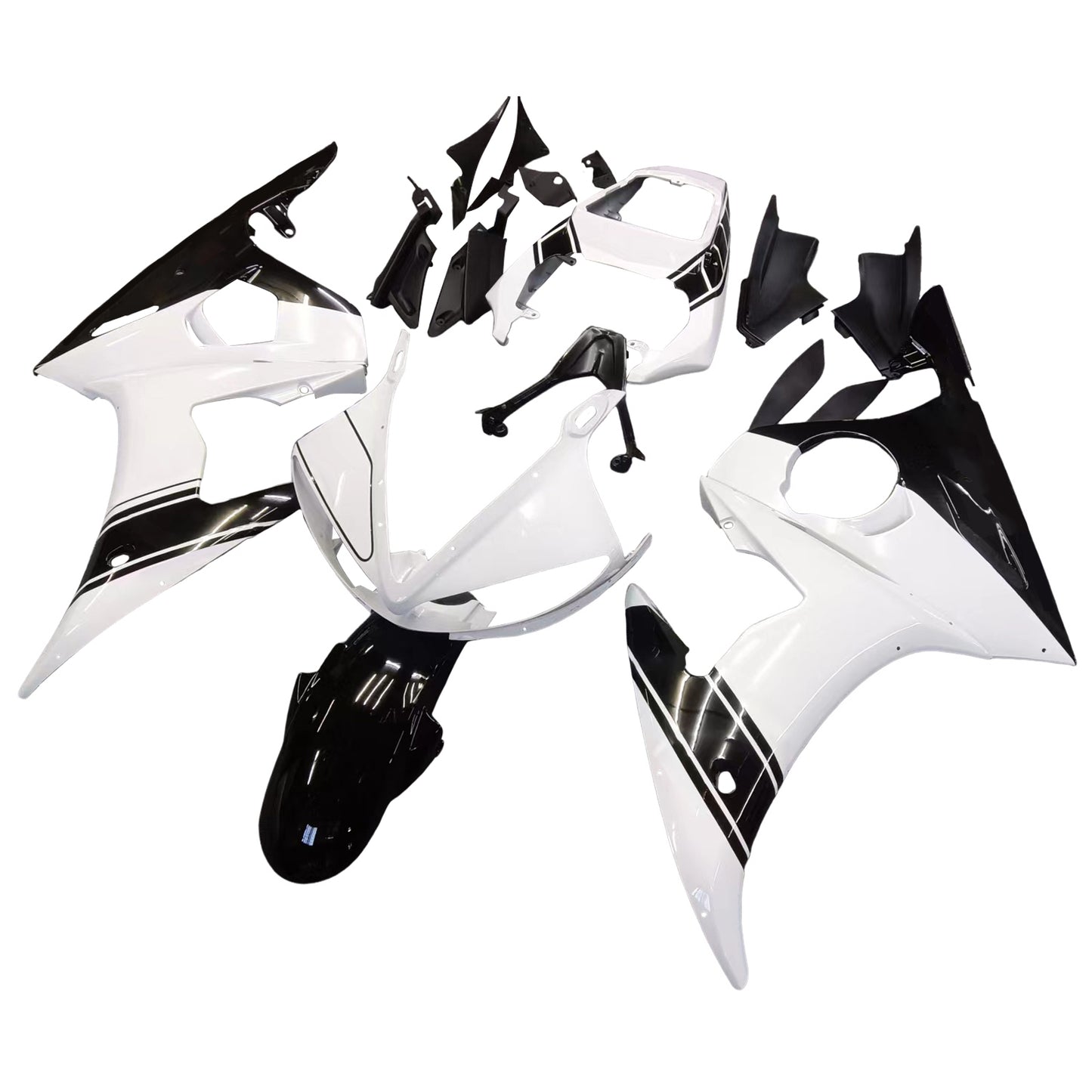 2003-2004 Yamaha YZF 600 R6S Injection Fairing Kit Bodywork Plastic ABS #21