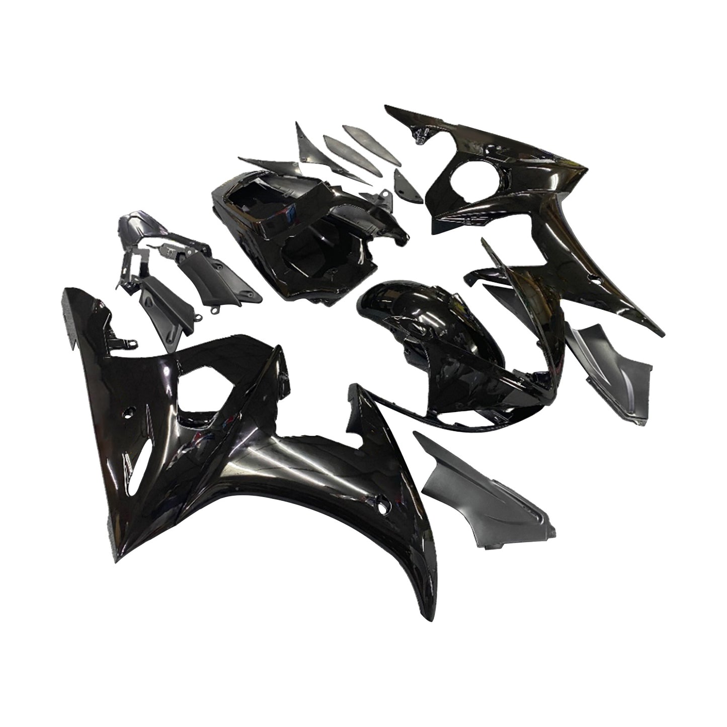 2003-2004 Yamaha YZF 600 R6 2006-2009 R6S Amotopart Injection Fairing Kit Bodywork Plastic ABS #140