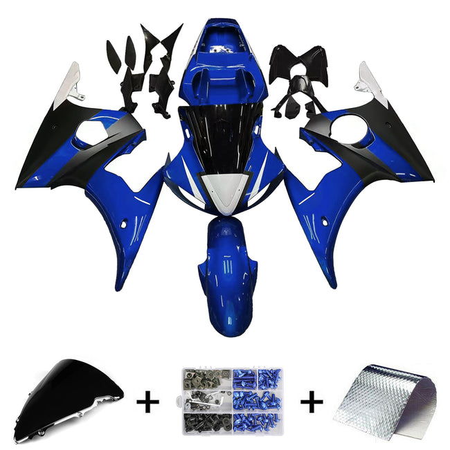 2003-2004 Yamaha YZF 600 R6/R6S Injection Fairing Kit Bodywork Plastic ABS #156