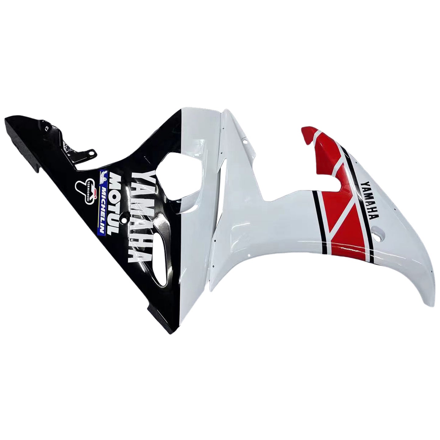 2005 Yamaha YZF 600 R6 Injection Fairing Kit Bodywork Plastic ABS #104