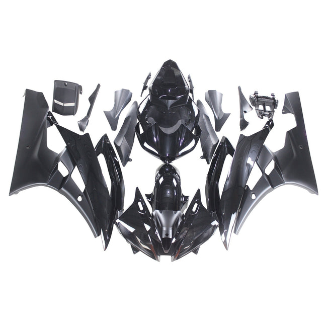 2006-2007 Yamaha YZF 600 R6 Amotopart Injection Fairing Kit Bodywork Plastic ABS #107