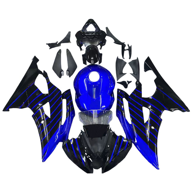 2008-2016 Yamaha YZF 600 R6 Injection Fairing Kit Bodywork Plastic ABS #190