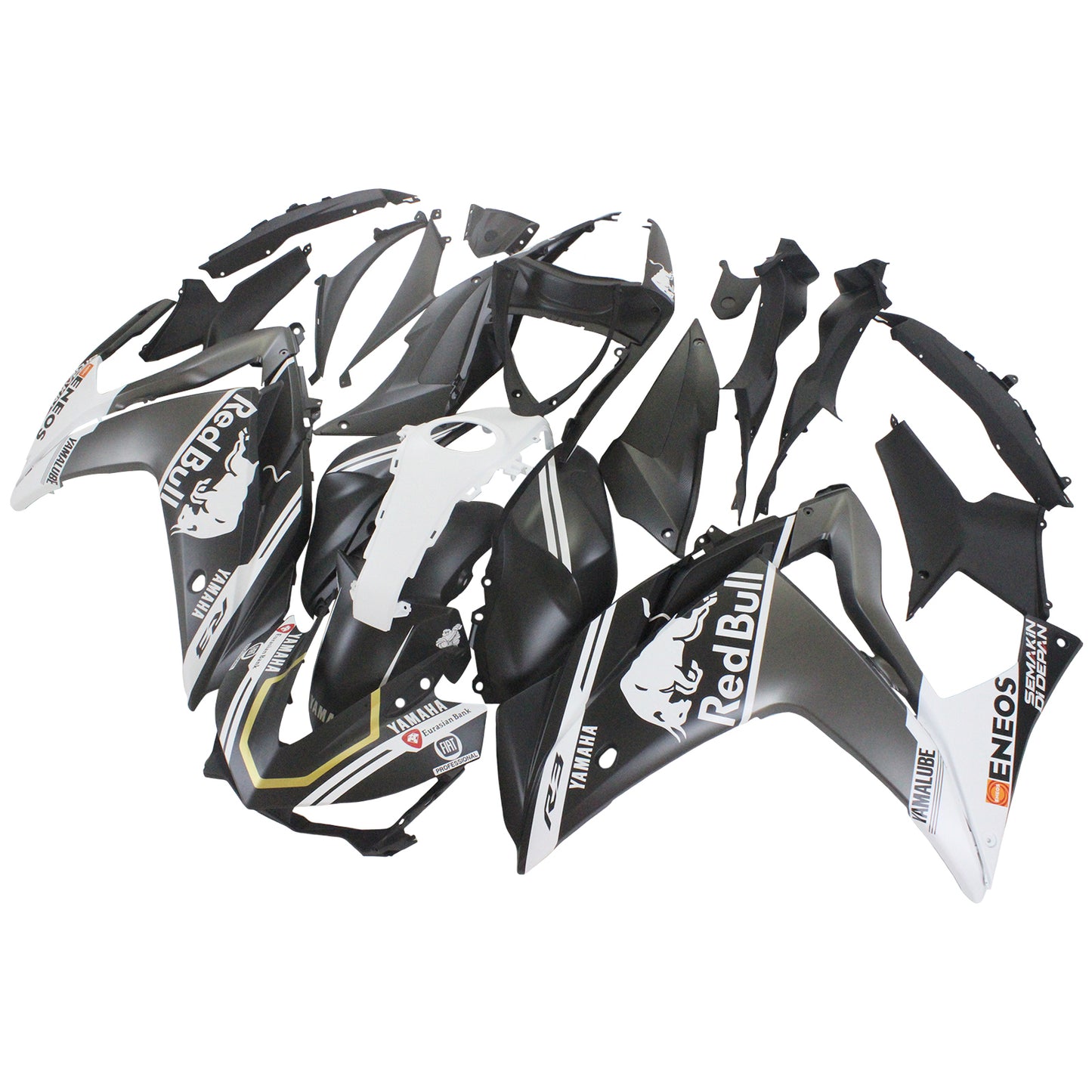 14-18 Yamaha YZF-R3 15-17 R25 Amotopart Injection Fairing Kit Bodywork ABS #103