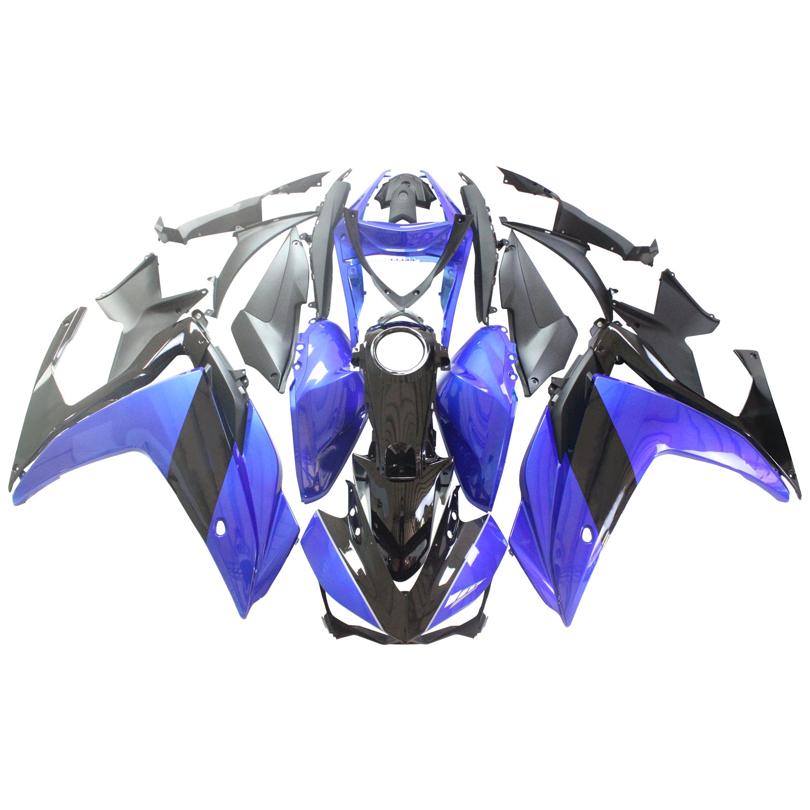 2014-2018 Yamaha YZF-R3 2015-2017 R25 Amotopart Injection Fairing Kit ...