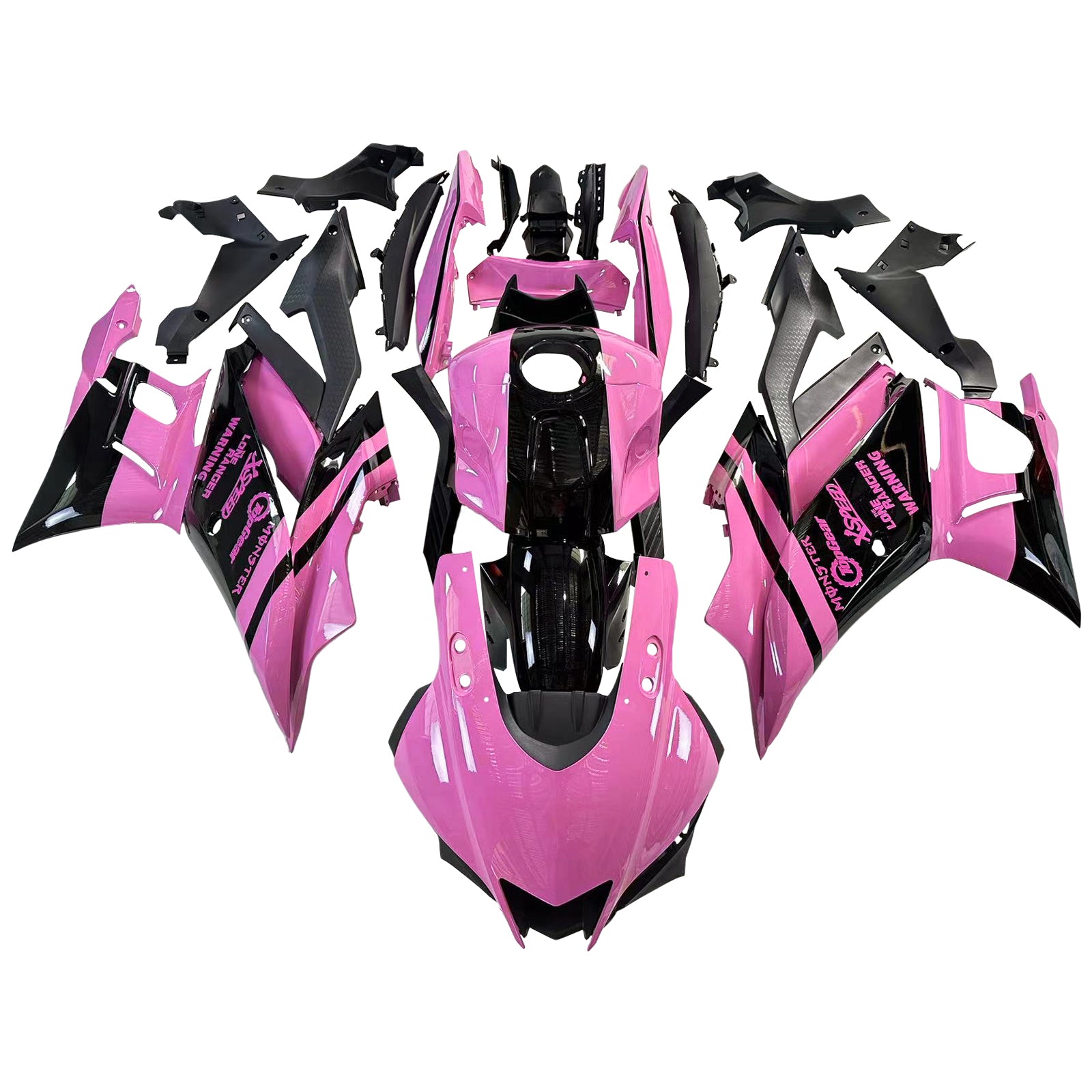 2019-2021 Yamaha YZF-R3 R25 Amotopart Injection Fairing Kit Bodywork P ...
