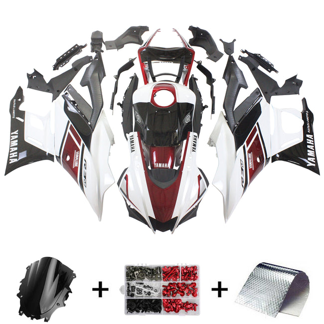 2019-2021 Yamaha YZF-R3 R25 Amotopart Injection Fairing Kit Bodywork Plastic ABS #122