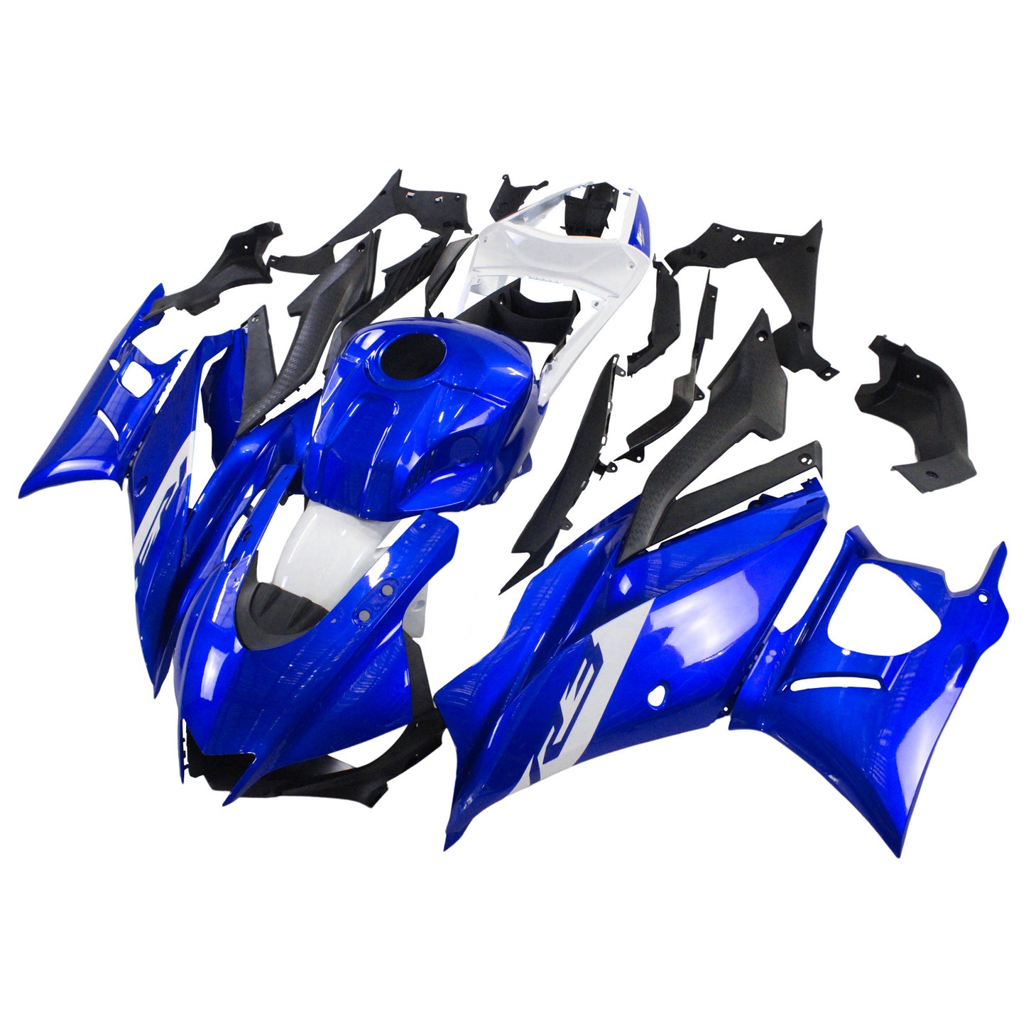 2019-2021 Yamaha YZF-R3 R25 Amotopart Injection Fairing Kit Bodywork Plastic ABS #125