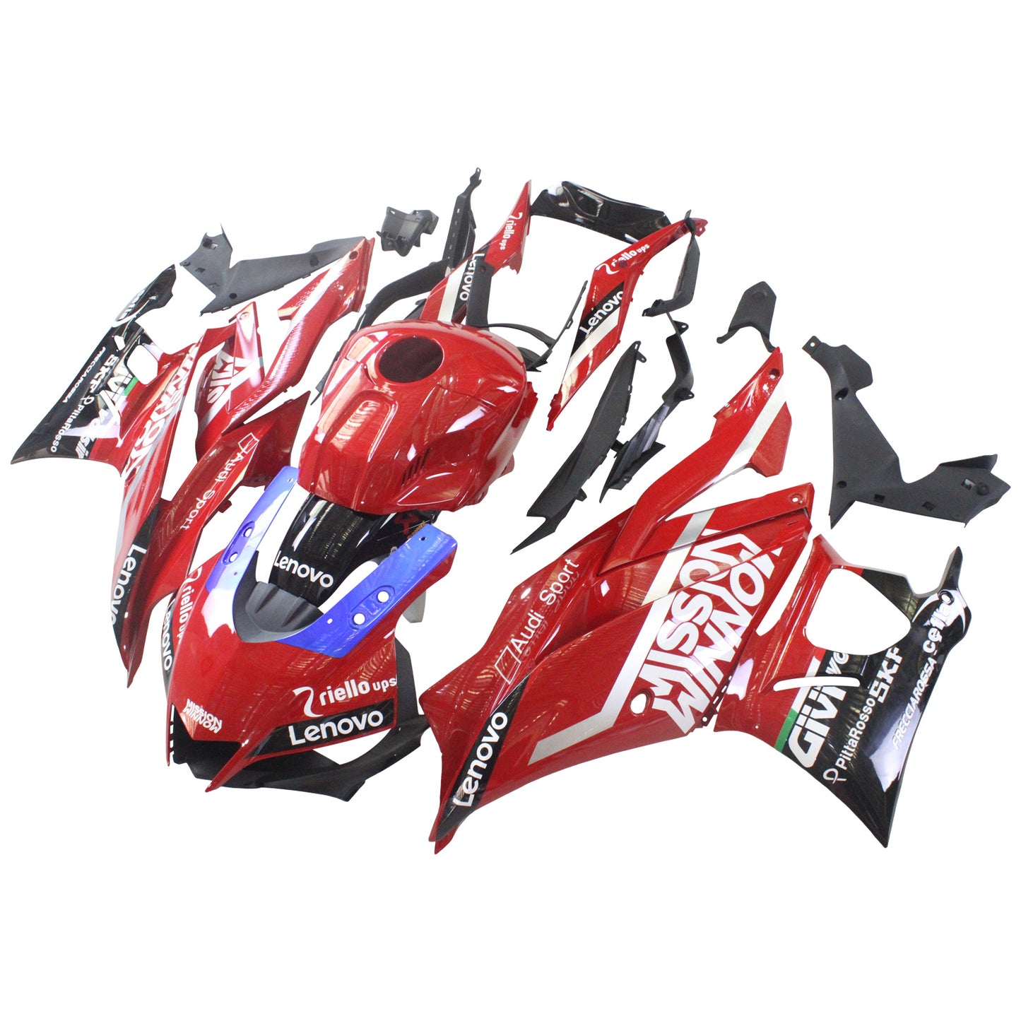 2019-2021 Yamaha YZF-R3 R25 Amotopart Injection Fairing Kit Bodywork Plastic ABS #130