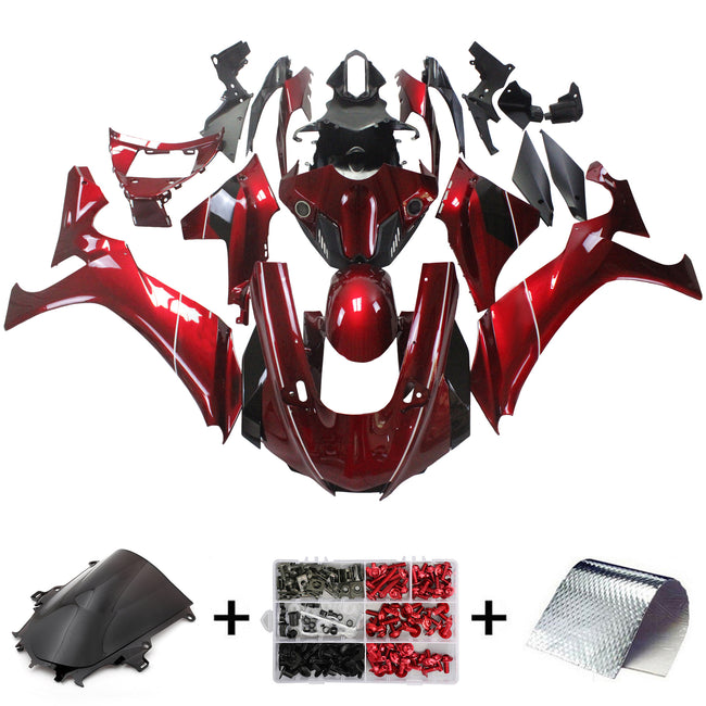 2020-2024 Yamaha YZF R1 Amotopart Injection Fairing Kit Bodywork Plastic ABS #101
