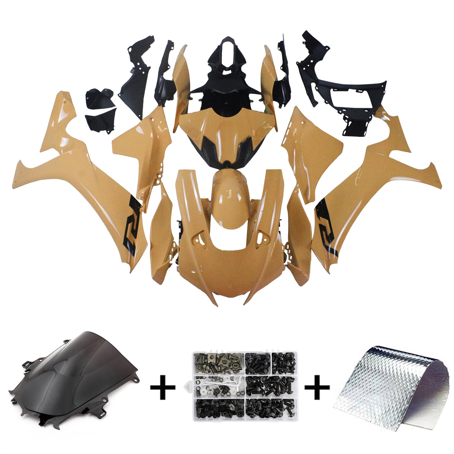 2020-2024 Yamaha YZF R1 Amotopart Injection Fairing Kit Bodywork Plastic ABS #101