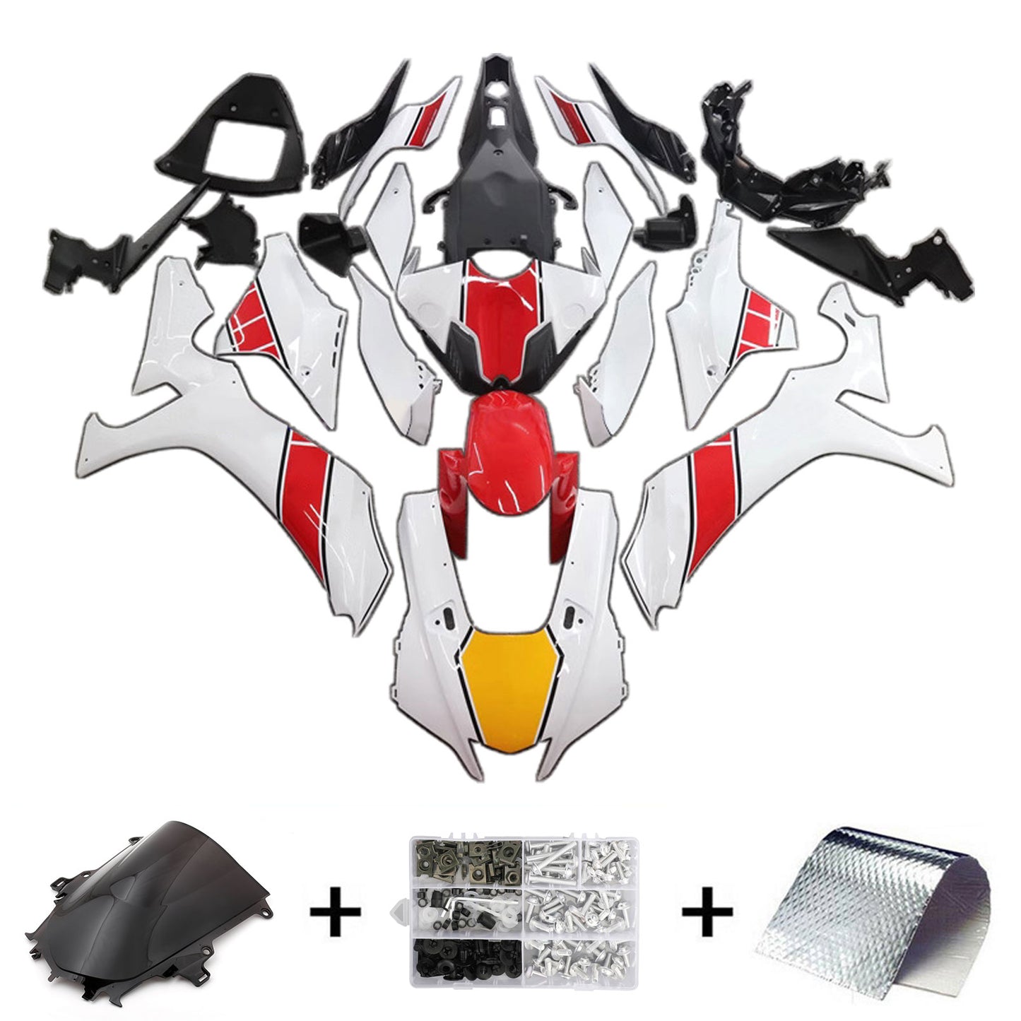 2020-2024 Yamaha YZF-R1 Injection Fairing Kit Bodywork Plastic ABS