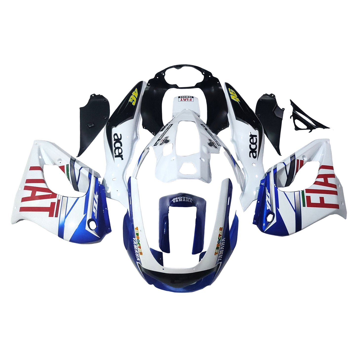 1997-2007 Yamaha YZF1000R Thunderace Injection Fairing Kit Bodywork ABS