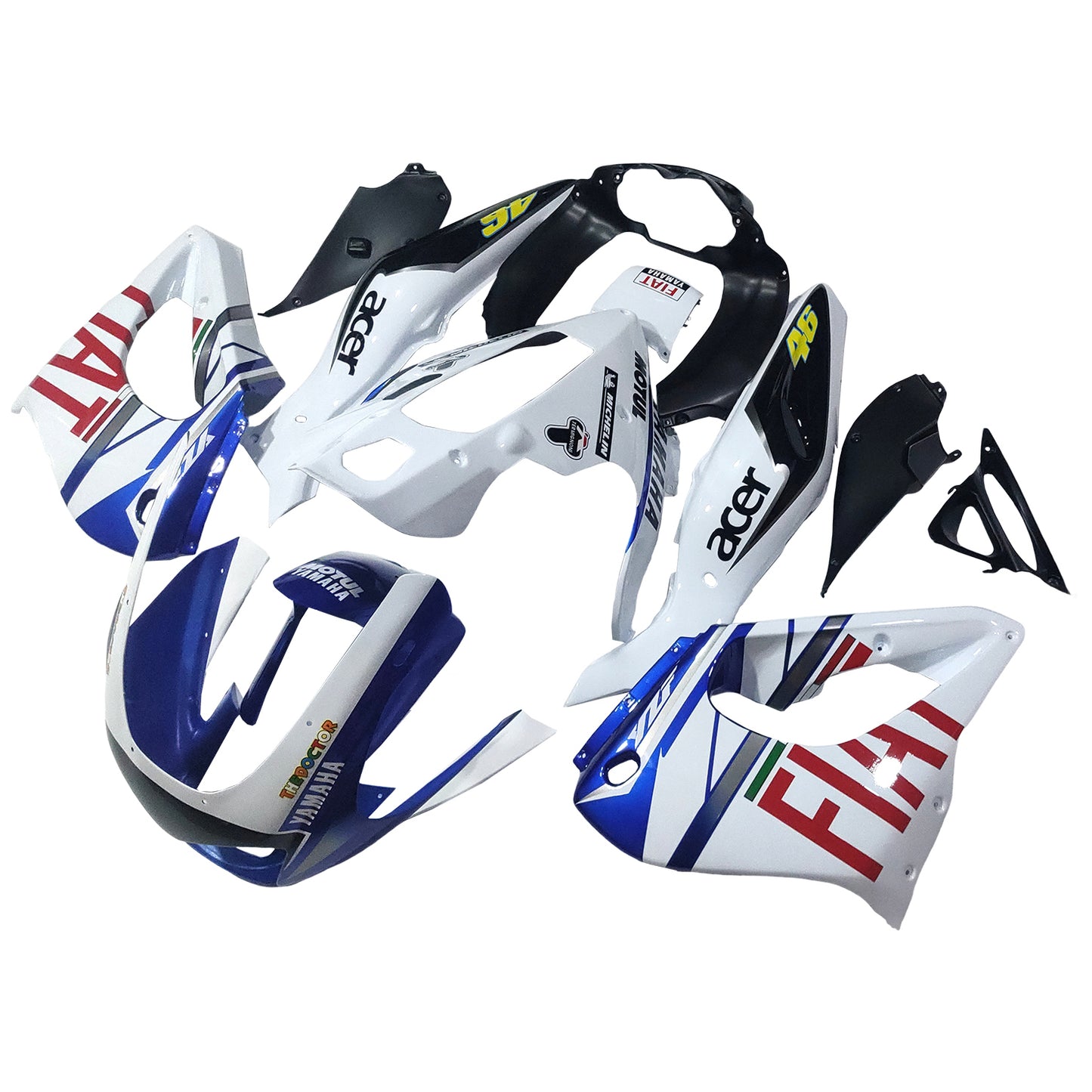 1997-2007 Yamaha YZF1000R Thunderace Injection Fairing Kit Bodywork ABS