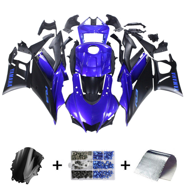 2022-2023 Yamaha YZF-R3 R25 Injection Fairing Kit Bodywork Plastic ABS #103