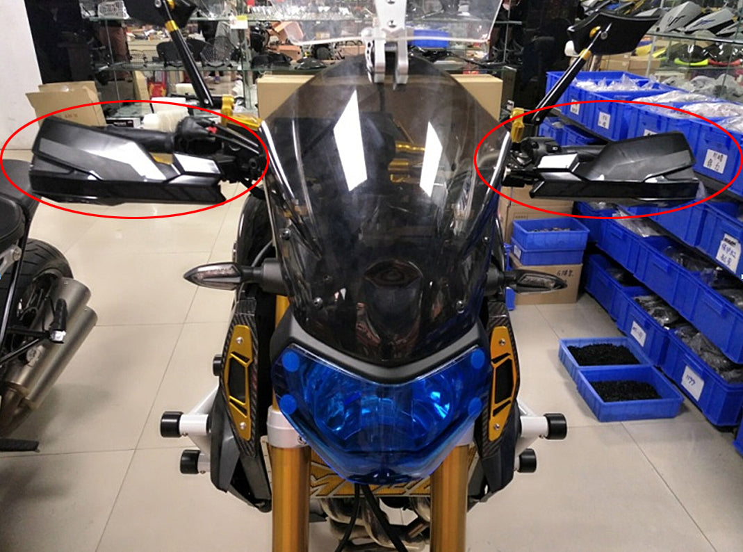 Kawasaki Z800 Z900 Handguard Protector Kit With Spoilers