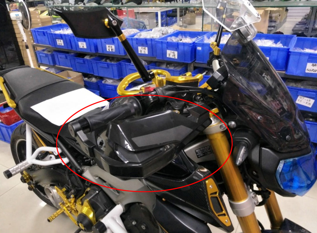 Kawasaki Z800 Z900 Handguard Protector Kit With Spoilers