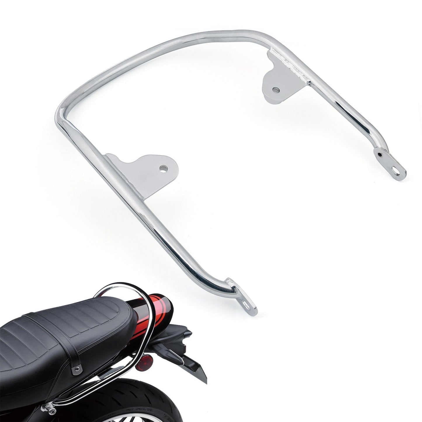 2018-2020 Kawasaki Z900RS Cafe Large Passenger Rear Seat Hand Handle Grab Bar Rail