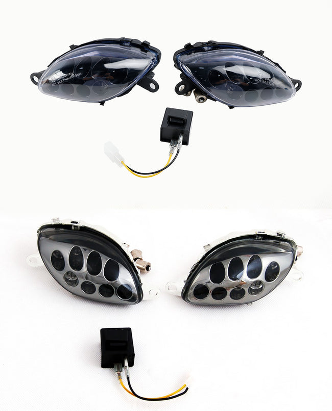 Front Turn Signals For Suzuki Hayabusa GSXR1300 1999-2007 Clear