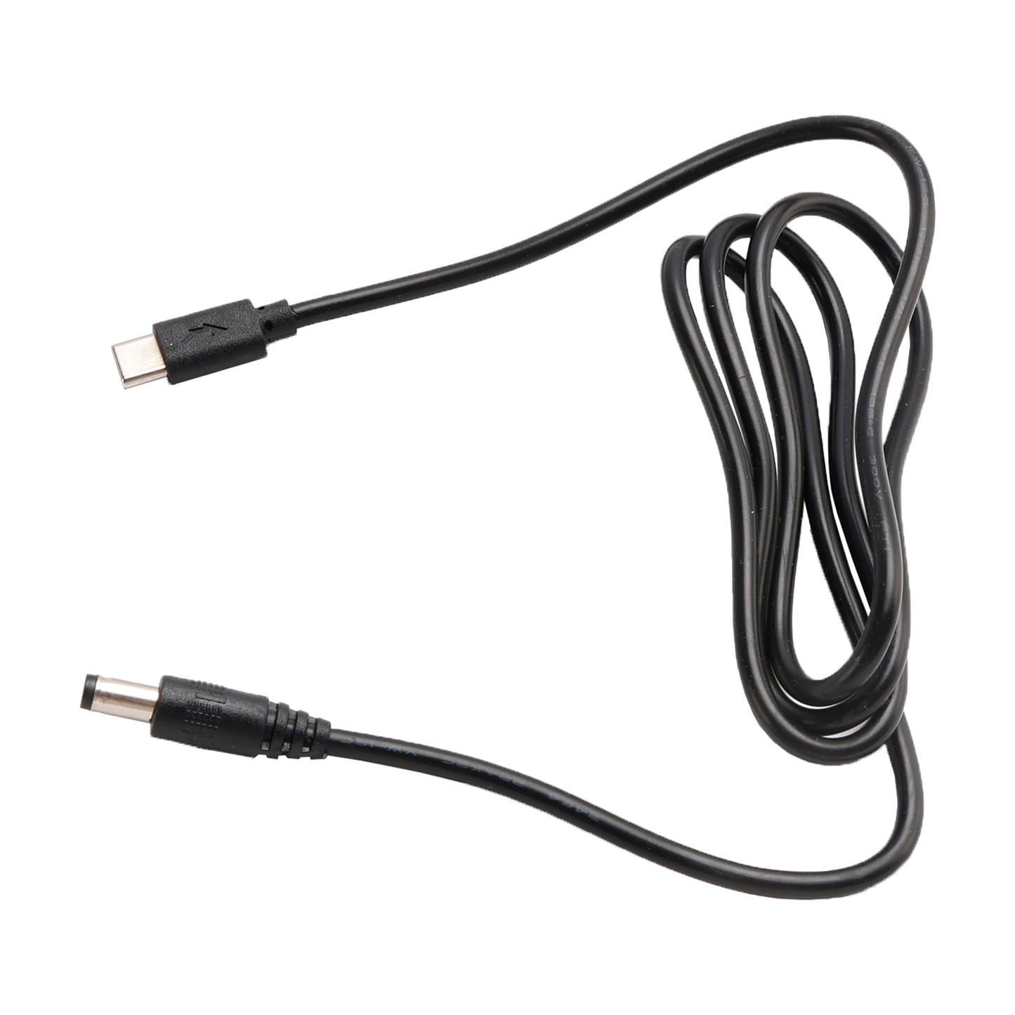 USB Type-C to 12V DC 5.5mm*2.5mm Adapter Cable 1m 39.37inches PD Charger Cord