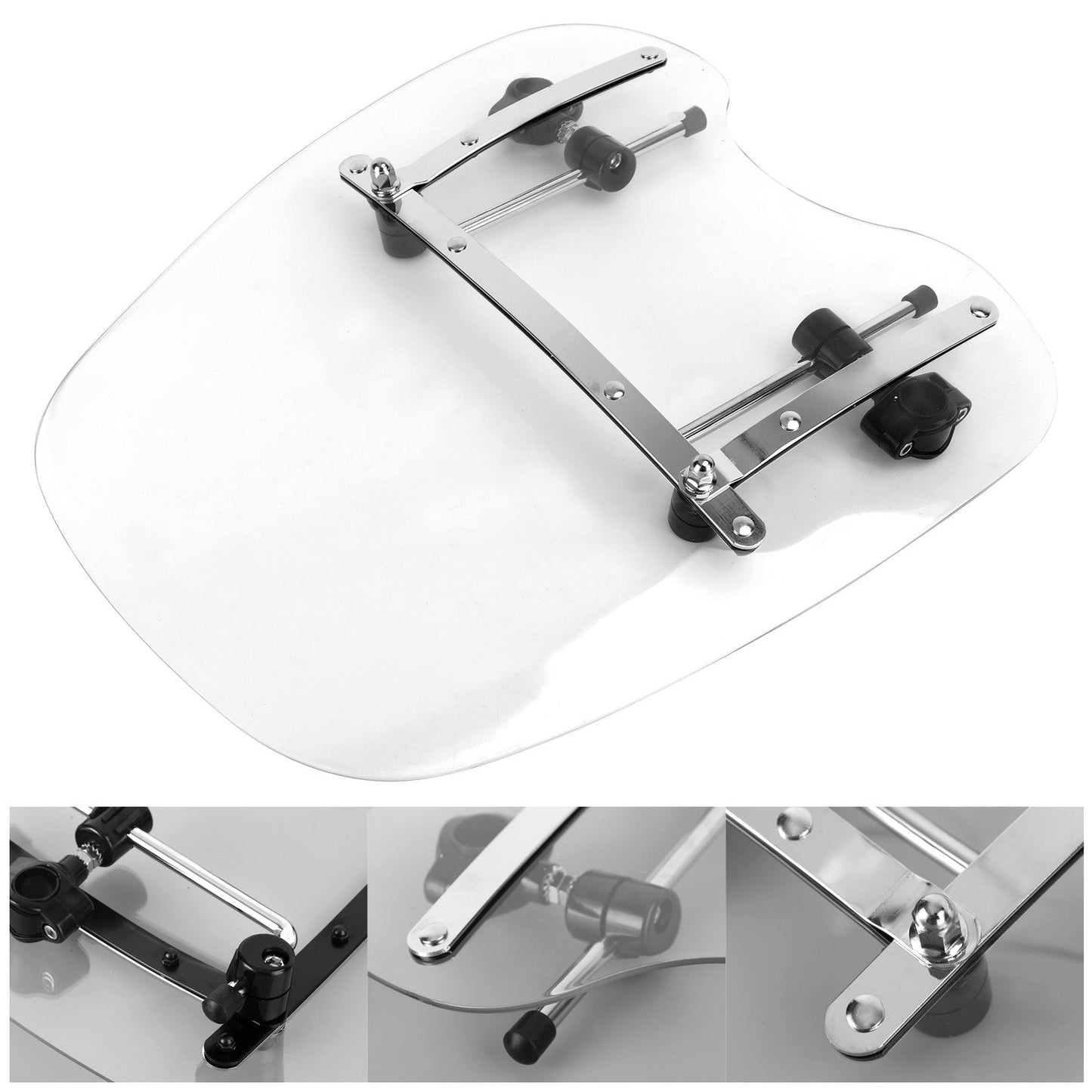 1970-2015 Sportster Dyna Touring Softail models Windshield Windscreen Large 19x17