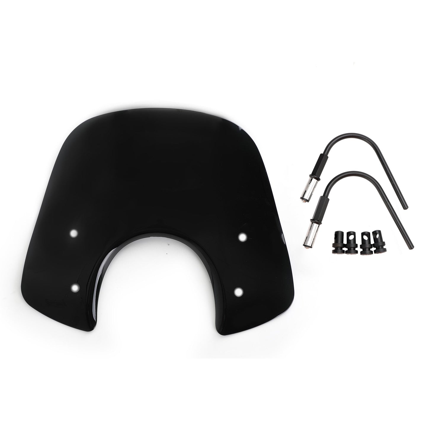 Windshield Windscreen fit for Vespa LX50 LX125 LX150 GT200 GTS300 Super Black