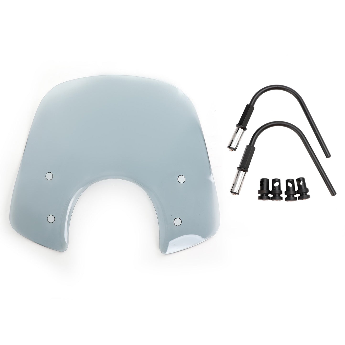 Windshield Windscreen fit for Vespa LX50 LX125 LX150 GT200 GTS300 Super Black