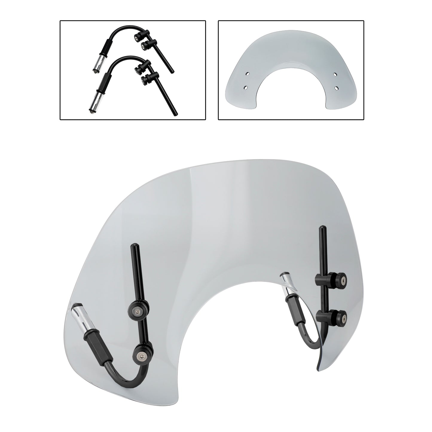 2017-2022 Vespa GTS250 GTS300 Short Windshield WindScreen