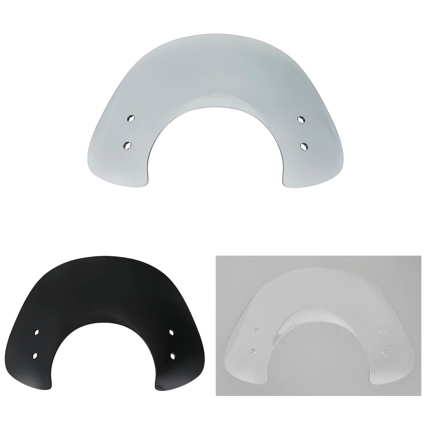 2017-2022 Vespa GTS250 GTS300 Short Windshield WindScreen