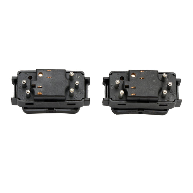 2X Console Power Window Switch Front Button for Mercedes Benz W124 S126 W190