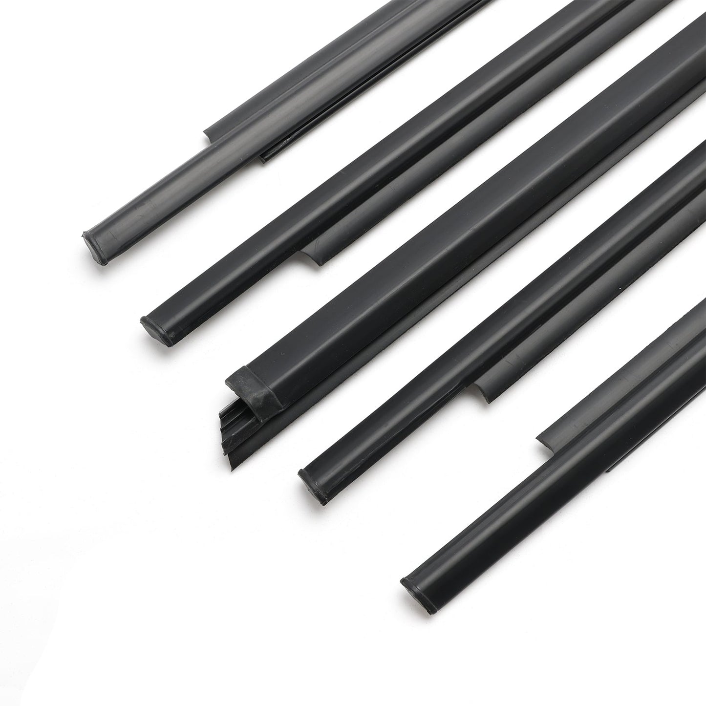 2003-2009 Toyota 4Runner 5PCS Door Belt Molding Weatherstrips 68161-35060 68163-35030