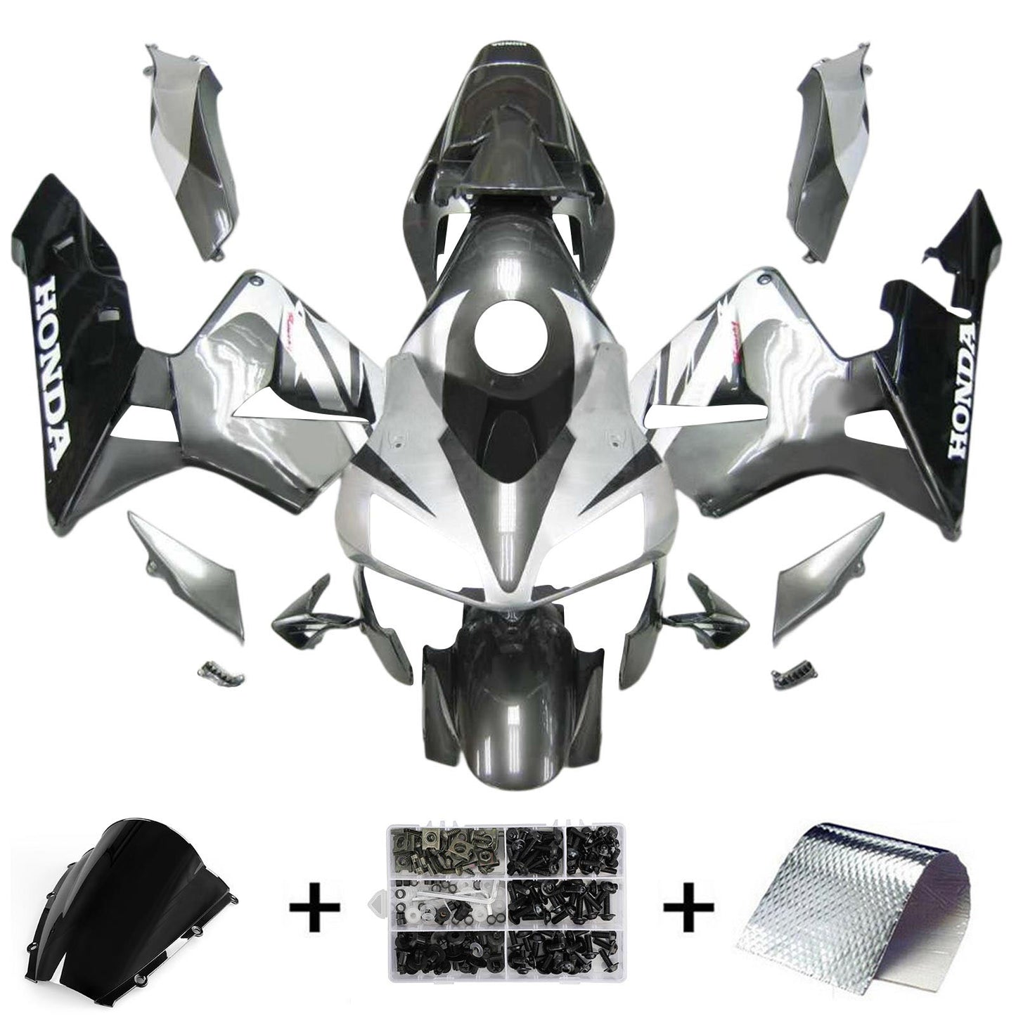 Injection Fairing Kit Bodywork Plastic ABS For Honda CBR600RR 2003-2004 F5