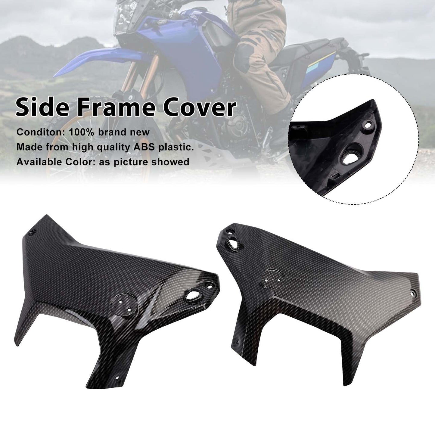 2025-2026 For Yamaha Tenere 700 T700S Side Frame Panel Fairings Cover
