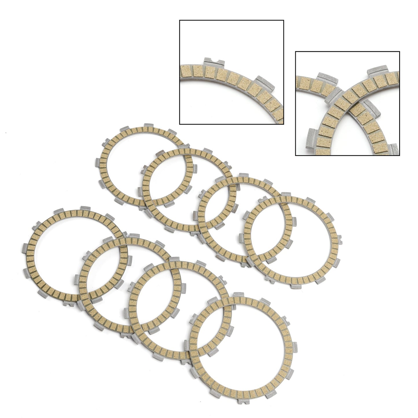 Clutch Friction Plate Kit for Suzuki RM125 K2/K3/K4/K5/K6/K7/K8 2001-2008