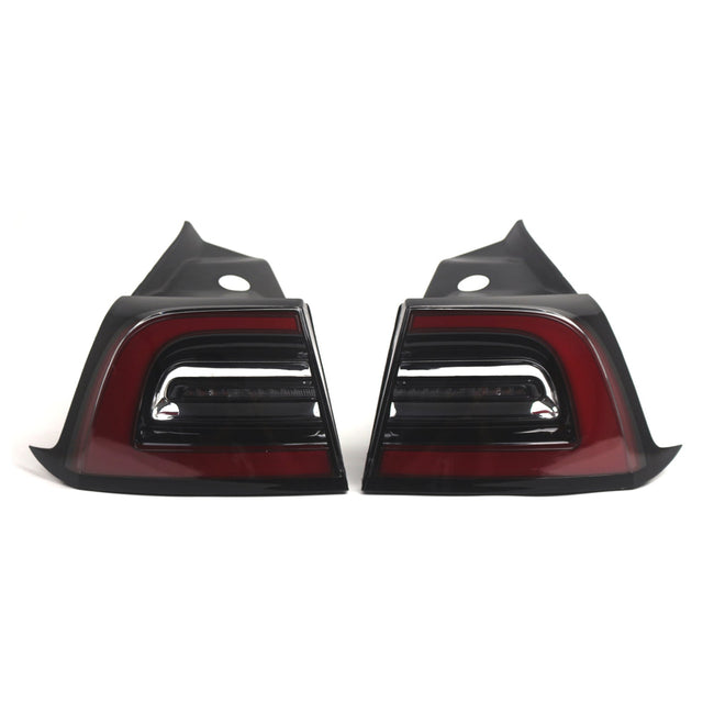 2017-2023 Tesla Model 3 L+R Rear Tail Lamp LED Light 1077399-00,1077398-00