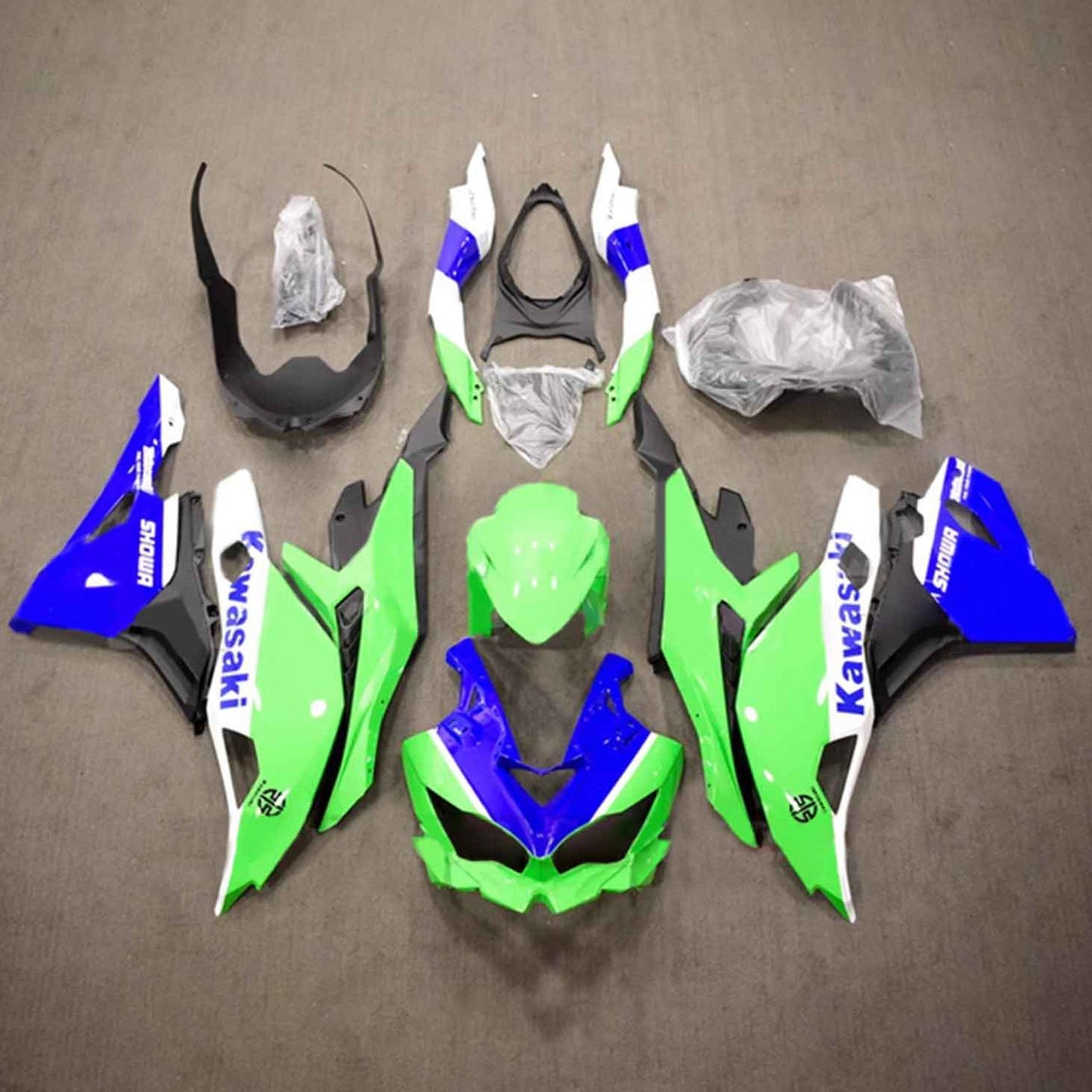 2019-2025 Kawasaki Ninja ZX-25R Amotopart Injection Fairing Kit Bodywork ABS #102