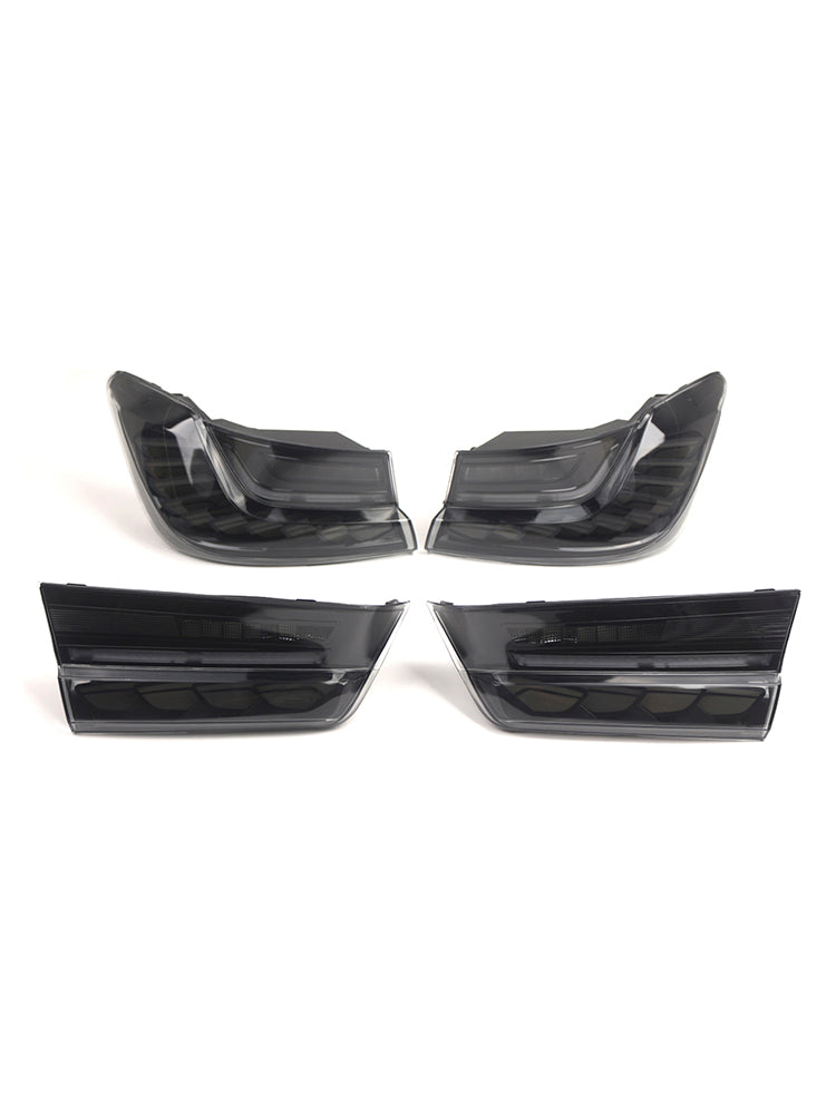 2019-2024 BMW 3 Series G20 G28 G80 M3 L&R Smoked LED Tail Lights Rear Lamp Assembly