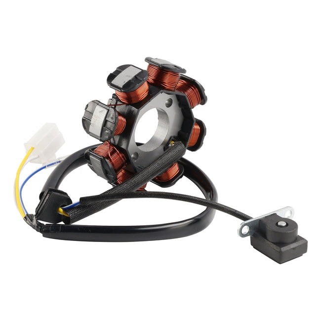 8 Coil Stator 3-Wire For Kymco Agility R10 Dink Filly R 12 Vitality 50cc