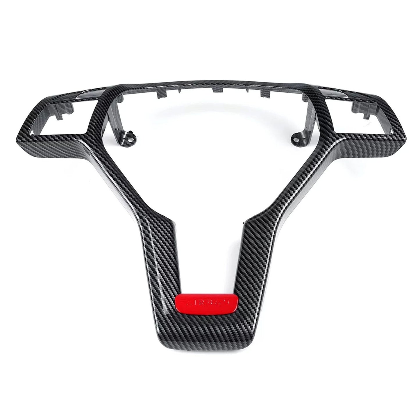 Steering Wheel Cover Carbon Look For Mercedes Benz C-Class W204 C63 AMG