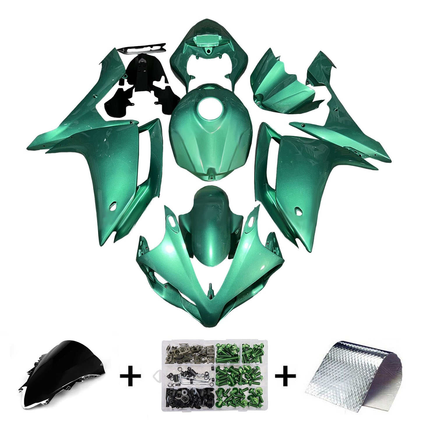 Injection Fairing Kit Bodywork Plastic ABS For Yamaha YZFR1 YZF-R1 2007-2008