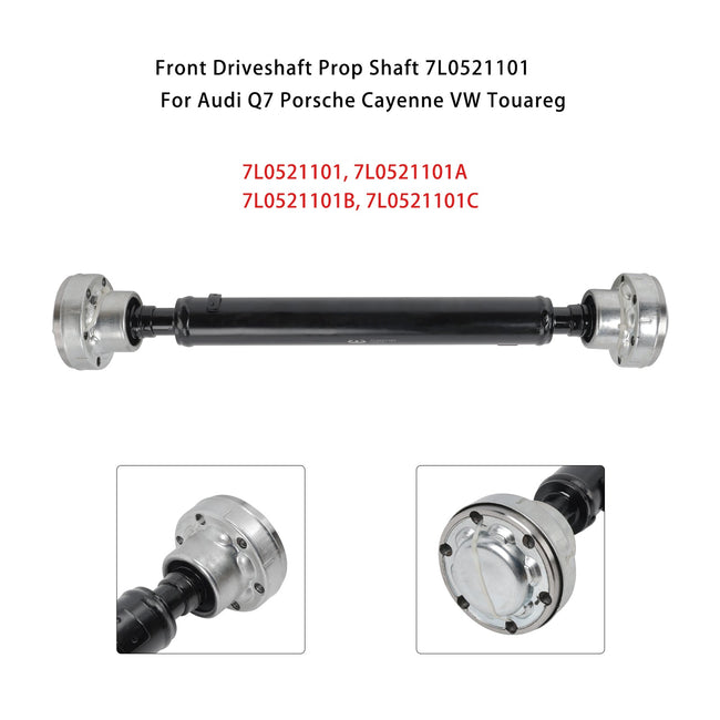 2008-2010 Audi Q7 Front Driveshaft Prop Shaft 7L0521101 7L0521101B