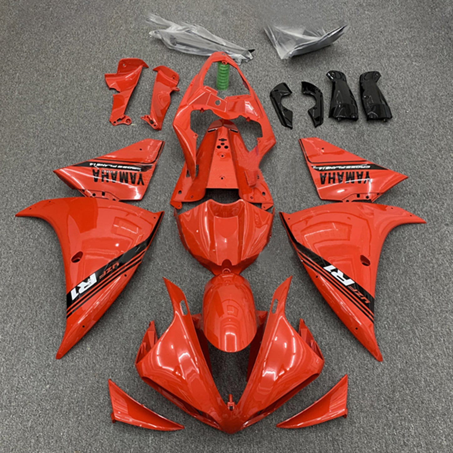 2012-2014 Yamaha YZF-R1 Injection Fairing Kit Bodywork Plastic ABS ...