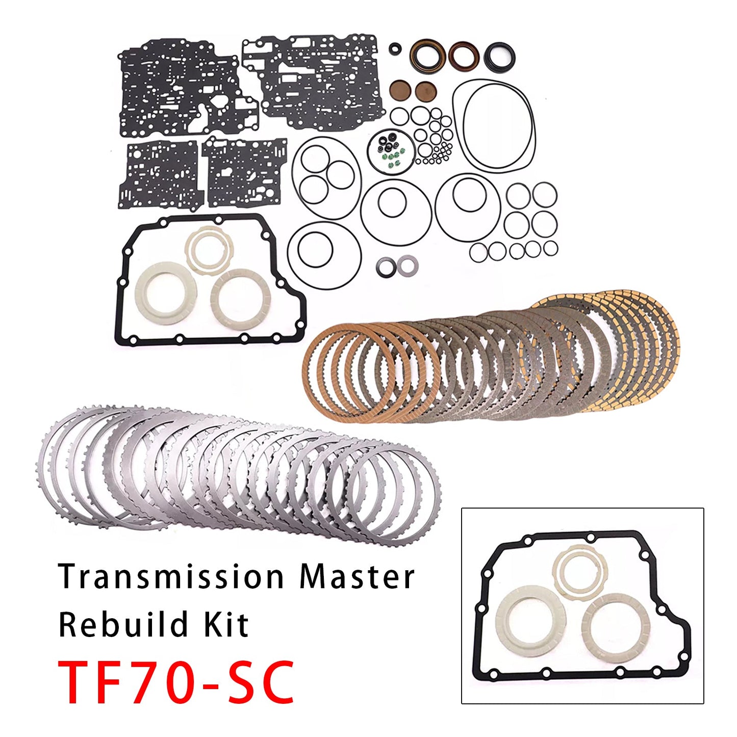 2006-2011 For Peugeot 5008, RCZ Transmission Rebuild kit Overhaul Seals TF70-SC TF70SC