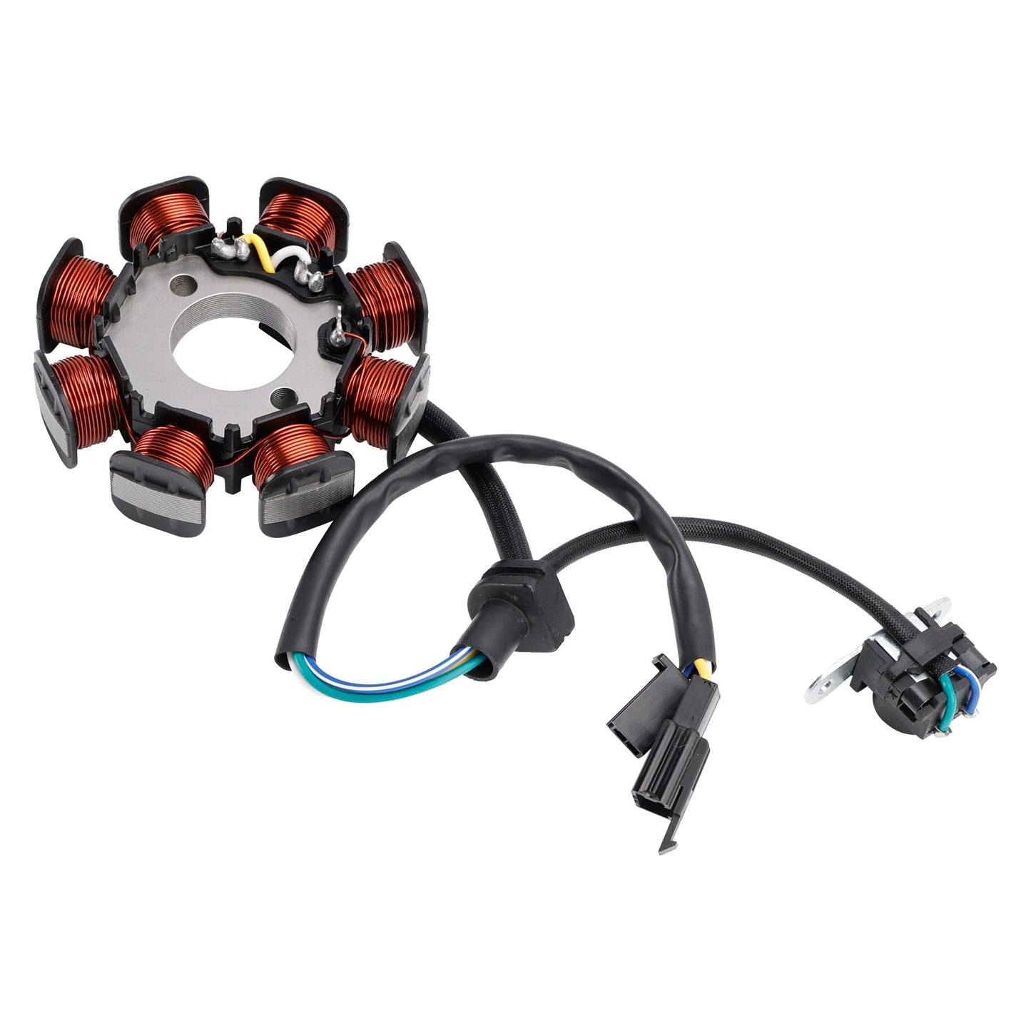 SUZUKI SHOGUN RR 125 FD125 8 COIL - 4 WIRE - STATOR ASSY 32101-20G60