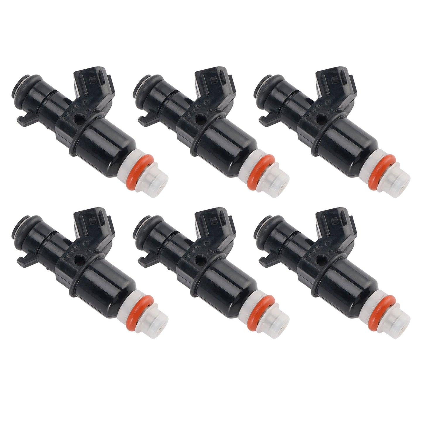 6PCS Fuel Injector 16450-RCA-A01 Fit Honda MDX Tl Accord Pilot Fit Acura