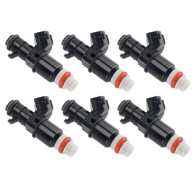 6PCS Fuel Injector 16450-RCA-A01 Fit Honda MDX Tl Accord Pilot Fit Acura